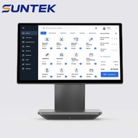 Système de point de vente SUNTEK SC5, écran double Android 16 de 15,6 pouces, tout-en-un, caisse enregistreuse, terminal NFC WiFi 6 pour restaurant, commerce de détail