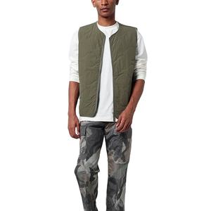 Chaquetas sin mangas para hombre, nuevo diseño personalizado, liso, transpirable, de gran venta, con múltiples bolsillos y cremallera completa. - Product Image 2