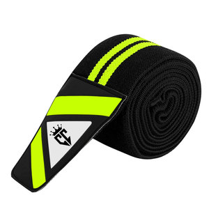 2024 Custom Made Breathable Elastic Non-Slip Unisex <b>Knee</b> Wraps Neoprene Best Selling Wholesale Gym & Fitness Color with Logo - Product Image 4