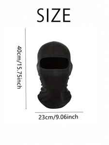 Cagoule intégrale solide Tissu extensible respirant et léger Doublure de casque de cyclisme en plein air Logo personnalisé Enveloppe tactique pour le visage - Product Image 5