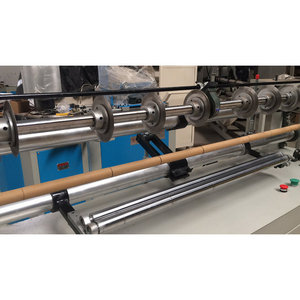 Machine automatique de fabrication et de rembobinage de tubes en papier avec PLC et moteur, certifiée CE, 3-5 tubes mère/minute – Offre Spéciale - Product Image 2