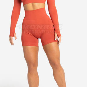 กางเกงขาสั้นรัดกล้ามเนื้อสำหรับผู้หญิงกางเกงขาสั้นสำหรับใส่ออกกำลังกายในยิมระบายอากาศได้ดี - Product Image 6