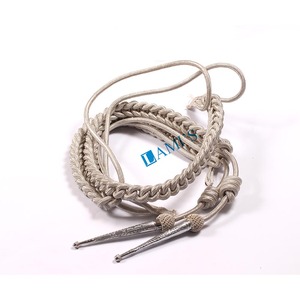 Cordón de hombro uniforme ceremonial Cordón de cuerda Aiguillette para accesorios de decoraciones de uniformes ceremoniales - Product Image 3