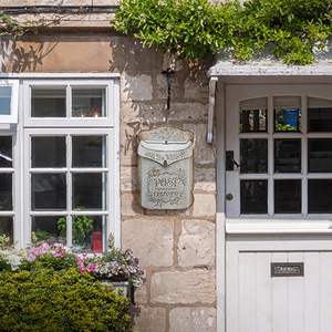 Boîte aux lettres en métal élégante fabriquée en Inde, qualité industrielle, boîte de réception de messages, propriété commerciale, gestion professionnelle des courriers POST - Product Image 5