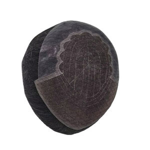 q6 hair model THB 2025 Indian Remy Hair <b>Lace</b> <b>Front</b> <b>Wig</b> Bangs Glueless Base Blonde Color 130%-250% Density Bleach Knots - Product Image 1