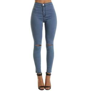 พรีเมี่ยมที่มีคุณภาพการออกแบบล่าสุดผู้หญิงกางเกงยีนส์กางเกงสบายขายส่งสีที่กำหนดเองขนาดสไตล์ ODM - Product Image 5