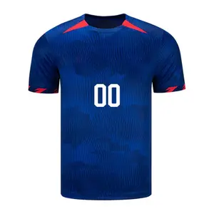 Best Supplier Customized Made Unique Design Breathable Training Football Sport Wear Soccer T-Shirts BY AMY CH SPORTS