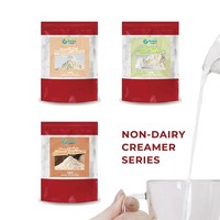 Poudre de Matcha 3-en-1 saveur Latte Matcha, très demandée, pour boissons froides et ingrédients de Bubble Tea, conditionnée en sachet