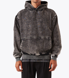 100% impression numérique coton lourd tenue décontracté hommes sweats à capuche surdimensionné impression personnalisée pull coton sweats à capuche personnalisés - Product Image 1