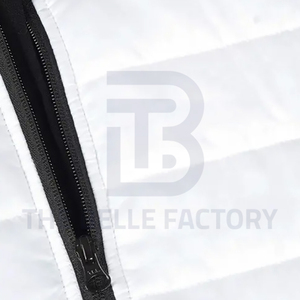 2025 Custom Made Men's Puffer Jacket High Quality Canvas Wholesale Price with Custom Logo - Product Image 4