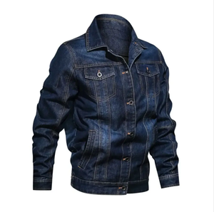 Veste en jean sur mesure OEM pour hommes en qualité supérieure Veste en jean denim chaude et élégante respirante avec logo et taille personnalisés - Product Image 6