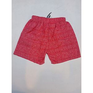 Pantaloncini da uomo rosso mare
