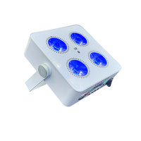 Projecteur LED à batterie en acier inoxydable DMX sans fil pour scène