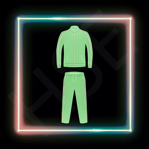 Conjunto Deportivo Personalizado para Hombre, Sudadera con Capucha y Cremallera, Conjunto Deportivo para Hombre de Algodón Grueso con Lavado Ácido - Product Image 1