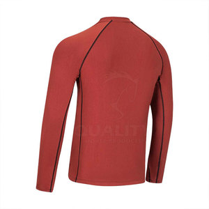 Ropa deportiva de compresión de alto rendimiento para hombre de etiqueta privada, camisa de capa base, productos antibacterianos para caballos - Product Image 2