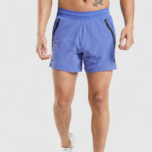 กางเกงขาสั้นเล่นยิมของผู้ชายกางเกงขาสั้นออกกำลังกายดีไซน์ไม่ซ้ำใคร - Product Image 2