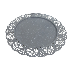 Plateau de service en fer décoratif de dessus de table - Product Image 6