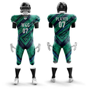 Camiseta de Fútbol Americano Sublimada Personalizada en Oferta, Hecha a Medida, de Manga Corta y Transpirable para Hombre - Product Image 6