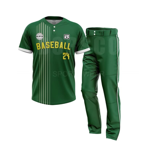 Tenue de football personnalisée pour hommes, uniforme de baseball, technique de découpe automatisée, spandex/coton, séchage rapide, respirant, style ensemble, service OEM - Product Image 3