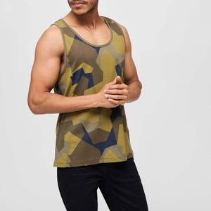 Camiseta sin Mangas Sublimada para Hombre, Transpirable, Casual, Totalmente Personalizable, de Alta Calidad, Superventas, Calidad Premium - Product Image 1