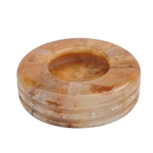 Base en bois tendance la plus vendue avec couvercle en métal argenté conteneur de boîte à cendres pour la maison dessus de table fumer utiliser cendrier attrape-cendres - Product Image 3