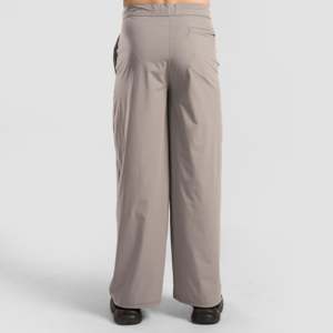 GAI ARR Elastic Waist Men's Casual Sporty <b>Trousers</b> Winter Corduroy Woven Zippers Straight Available XL 6XL <b>Light</b> Grey Colored - Product Image 2