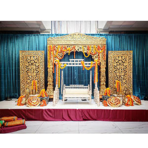 Punjabi Wedding Bollywood Style <b>Mehndi</b> Event Decor Wedding <b>Mehndi</b> Function <b>Decoration</b> Props Wedding <b>Mehndi</b> Event Stage Decor - Product Image 1