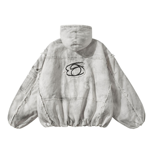 Sudaderas con Estampado de Diamantes de Imitación DTF DTG Hechas a Medida, Sudaderas Unisex de Moda Urbana Extra Grandes, Venta al por Mayor - Product Image 2