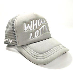 Vente en gros de casquettes de camionneur de haute qualité pour hommes casquettes de camionneur 5 panneaux avec logo brodé personnalisé chapeaux de camionneur en mousse brodés - Product Image 1