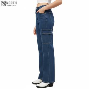 Regular Size Unique Color <b>Light</b> <b>Shade</b> Women Distressed Jeans Pant Slim Fit Hot Sale Cotton Made Women Jeans Pant - Product Image 6