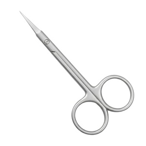 Tijeras Profesionales para Cutículas de Acero Inoxidable con Punta de Flecha, Hoja Curva Extra Fina, para Manicura, Venta al Por Mayor 2026 - Product Image 1