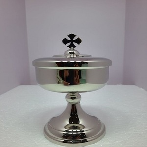 Ciborium-artículos únicos para la Iglesia en Casa, artículos, copa de vino redonda, Color plata, dragones, regalo gótico para el día de Navidad, novedad - Product Image 3