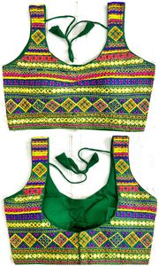 Mode moderne chemisier sans manches en soie broderie paillettes fil feuille miroir travail Patchwork Logo personnalisé pour les mariages spécial - Product Image 3