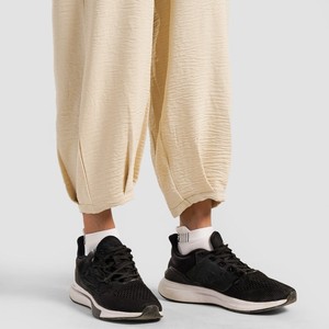 Pantalones de fitness de cintura alta para mujer, ropa deportiva informal personalizada para correr, Yoga, gimnasio, Spandex sin costuras, logotipo de calidad al por mayor - Product Image 2