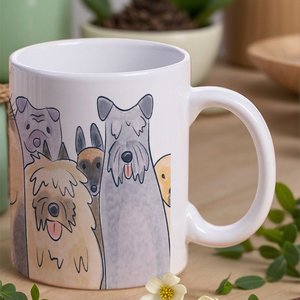 Tazza di ceramica bianca personalizzata tazza di caffè personalizzato, regalo fai da te per la casa e l'ufficio, noi locale POD - Product Image 1