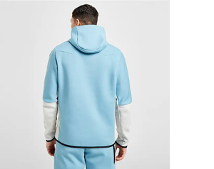 2024 nouveau Design 100% coton taille américaine bricolage personnalisé brodé sweat à capuche d'hiver zippé pour hommes automne impression personnalisée - Product Image 4