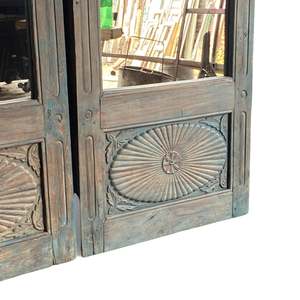 Luxury Wooden <b>Mirror</b> <b>Frame</b> for Home Decor Vintage Style Wall <b>Mirror</b> for Bathroom and Living Room for Wedding Decorations - Product Image 2
