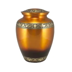 Quan Tài cung cấp người lớn Quan Tài hỏa Táng CC urns Dịch vụ Thương mại thiết bị kim loại làm bằng tay urns để trang trí phong cách Mỹ