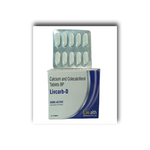 Meilleure qualité Livcarb-D Calcium Comprimés à base de plantes Prix d'usine Approvisionnement en gros pour les soins de santé - Product Image 5