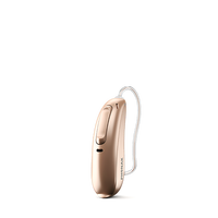 Nouveaux produits fraîchement lancés : aides auditives Phonak Terra RIC 312, aides auditives programmables à 8 canaux, confort et facilité d'utilisation, couleur beige
