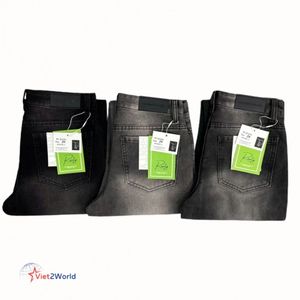 ช่างฝีมือกางเกงยีนส์ผู้ชายแบบใหม่พื้นผิวสูงแบบออลอินวันสำหรับฤดูร้อนฤดูหนาวสไตล์ลำลองผลิตในเวียดนาม - Product Image 3