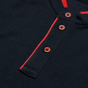 Manga corta de algodón 100% de calidad superior para hombres para Polos Fabricación OEM Diseño transpirable antiarrugas Jers cómodos - Product Image 2