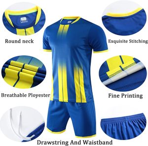 Özel yüksek kaliteli erkek futbol takımları forması Set takım eğitimi futbol forması Sialkot üreticisi - Product Image 3