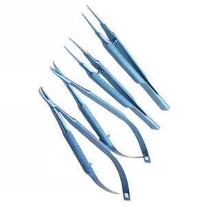 Instruments de microchirurgie en acier inoxydable micro ciseaux instruments Kit pince porte-aiguille microchirurgicale - Product Image 2