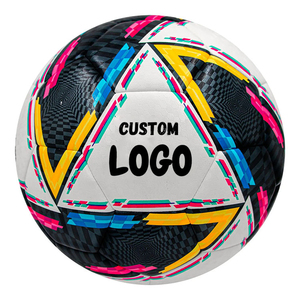 Football PU Leather Training Ball Size 5 Durable Machine Stitched Outdoor <b>Sports</b> Match Practice <b>Game</b> Ball - Product Image 1
