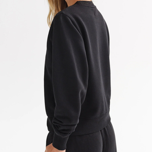 Sweat Femme Ras Du Cou Sweats Personnalisés Pur Coton Pull Femme Street Wear Sweat - Product Image 4