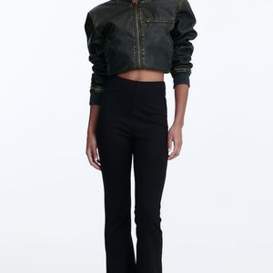 Entrenamiento transpirable de cintura alta con bolsillos Pantalones largos de moda informal Promoción Ropa de fitness - Product Image 1