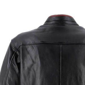 Chaqueta de moto impermeable para hombre en la mejor calidad último diseño suave acolchado cómodo chaqueta de cuero de moto de cuero genuino - Product Image 6