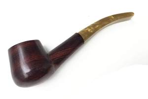 Pipa para fumar de madera Tendencia Cuerpo pequeño Pipas para fumar marrones Calidad altamente duradera para uso de regalo Pipas para fumar tabaco - Product Image 5