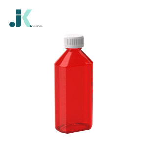 Vietnam usine PET ovale sirop 200ml avec couvercle CR ambre bonne qualité OEM ODM Service Vietnam usine M0749 - Product Image 1